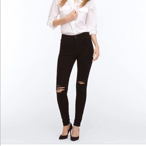 AG high rise skinny jeans